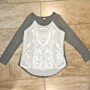 Long sleeve tunic top